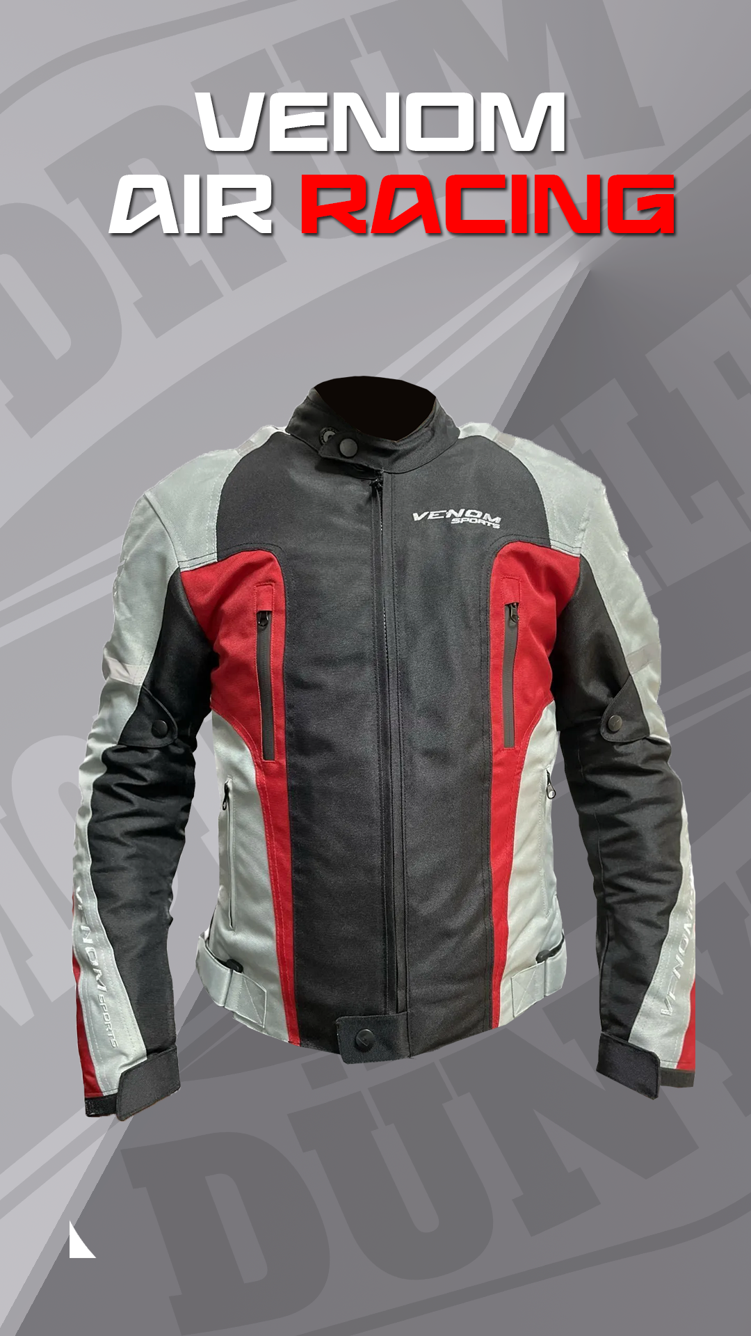 VENOM AIR RACING BEYAZ KIRMIZI 4 MEVSİM
