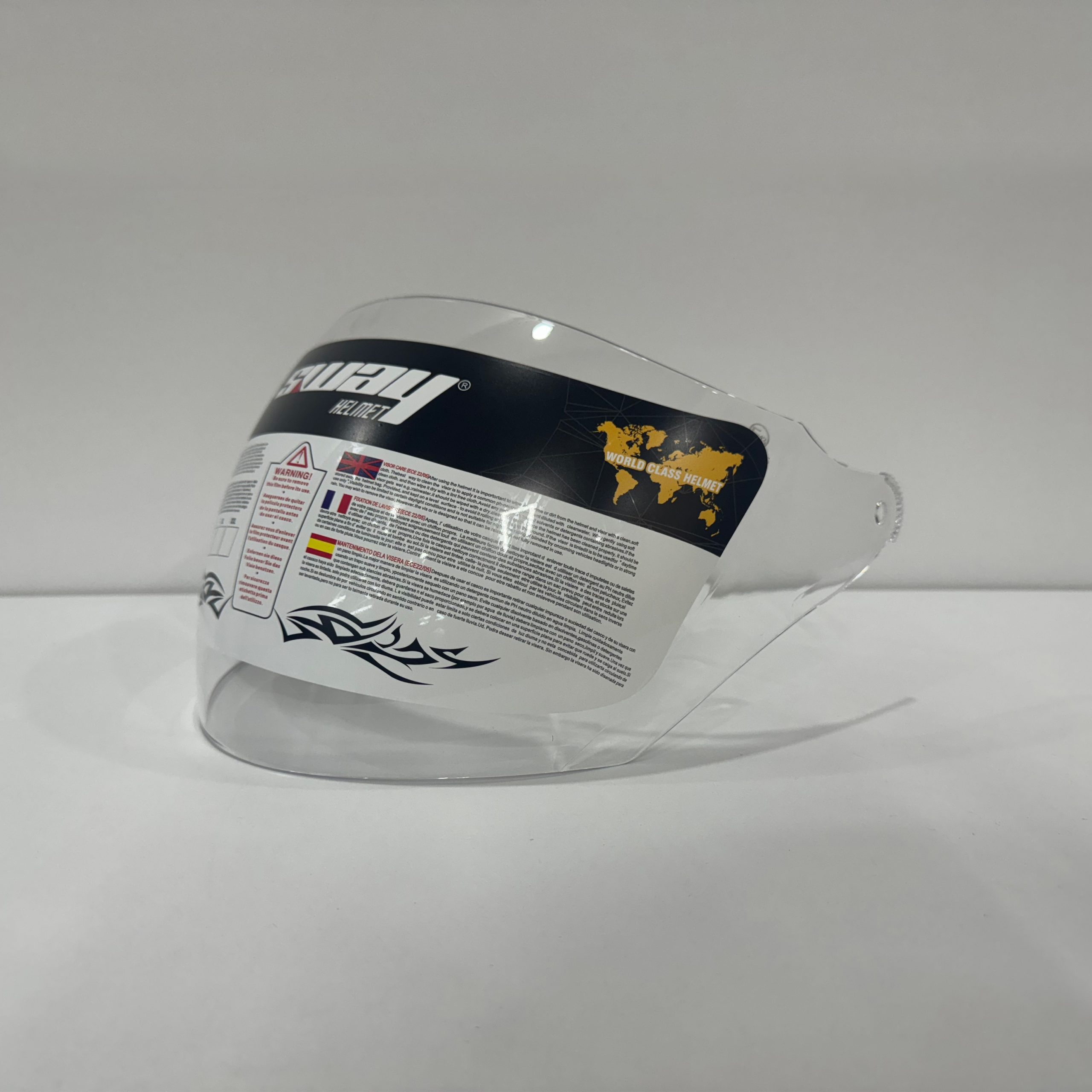 SWAY 733 Kask Camı Şeffaf
